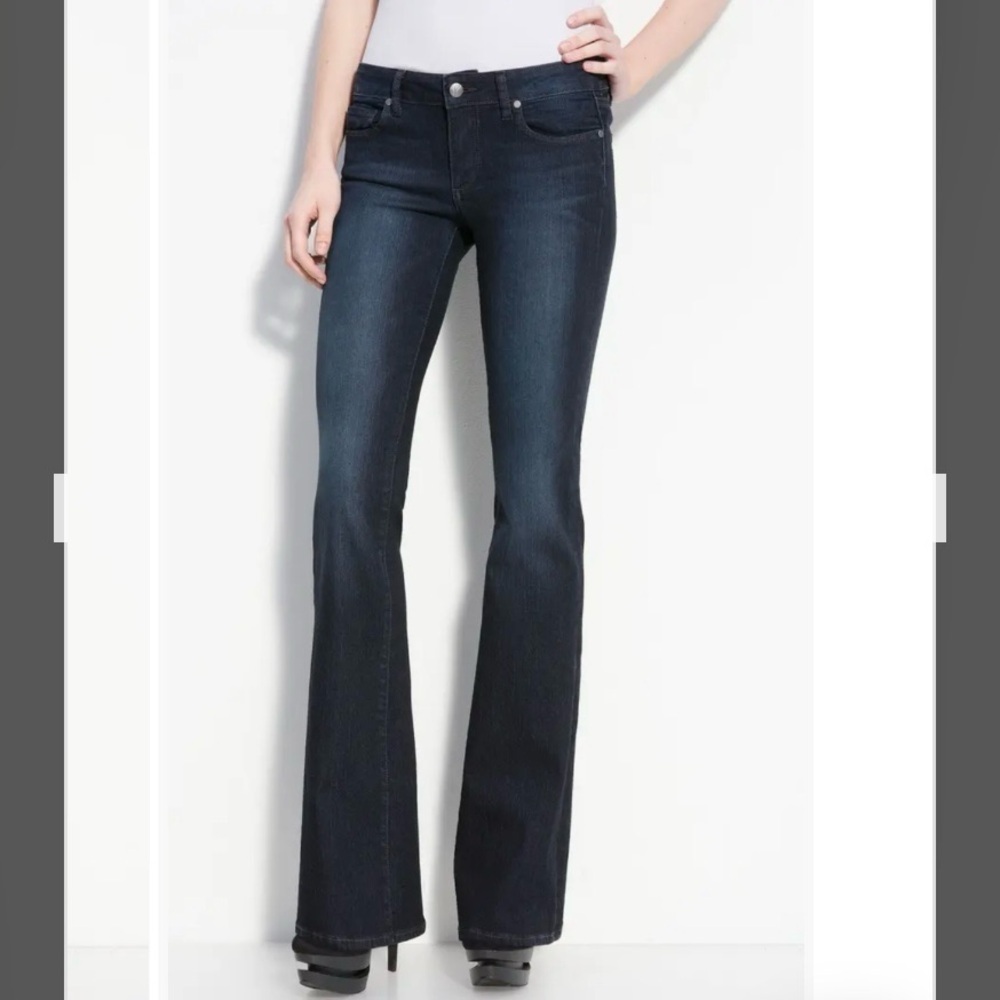 NWT PAIGE White Skyline Boot Jeans - Picture 9 of 10